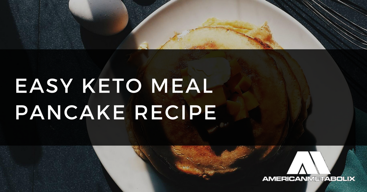 Easy Keto Meal Pancake Recipe