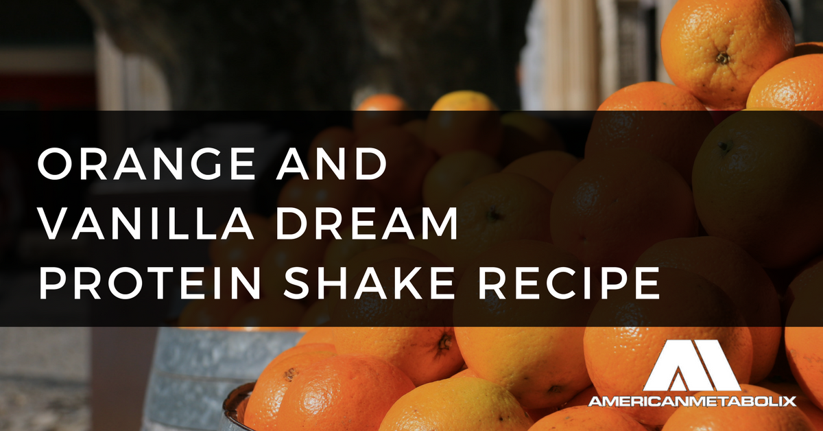 Orange and Vanilla Dream Protein Shake Recipe